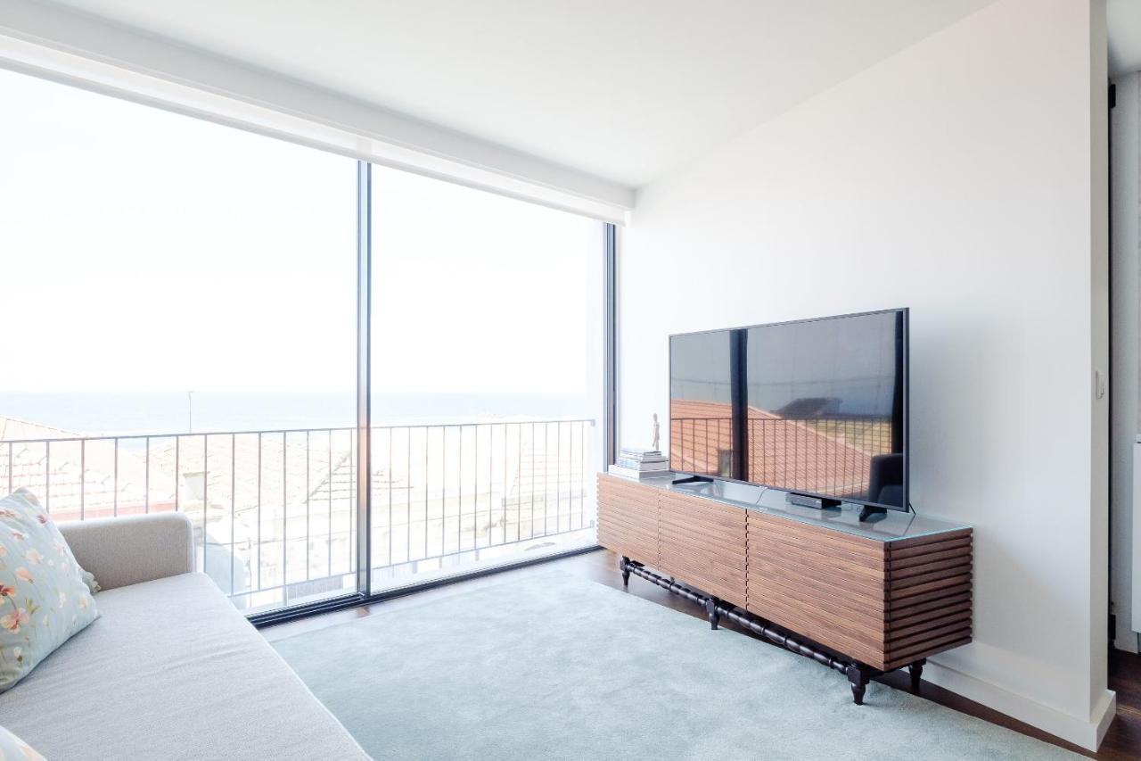 Boutique Rentals- Bliss By The Sea Apt- Ocean views in Foz Beach Porto Exterior foto